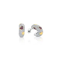 Earrings Roberto Giannotti Woman Angeli in Silver Zirconia GIA372 - GIA372